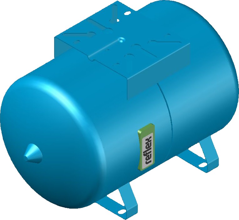 Nádoba expanzní Reflex Refix HW 100/10 REFLEX