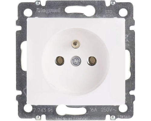 Zásuvka 230 V jednonásobná Legrand Valena Life bílá Legrand