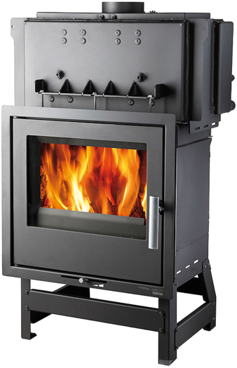 Vložka krbová s výměníkem Haas+Sohn VESUVIO II 13/1S černá