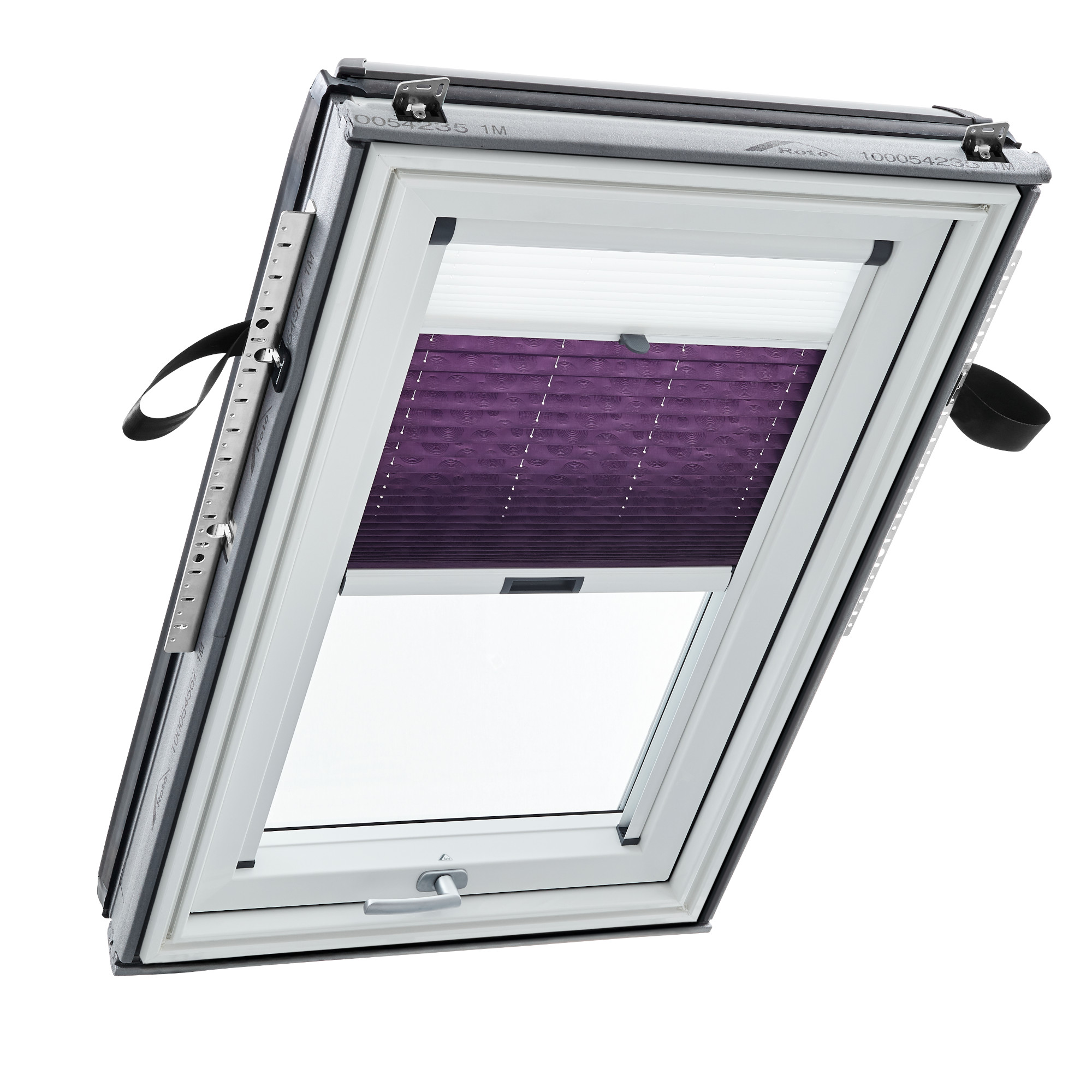 Roleta plísovaná Roto ZFA 33/53H DE 07/11 M AL světle béžová Roto