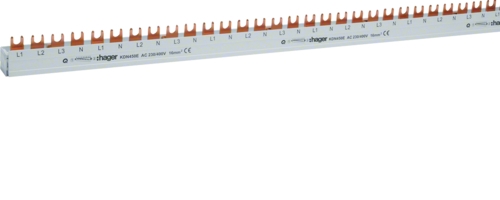 Lišta propojovací Hager KDN450E 4pól 16 mm2 Hager