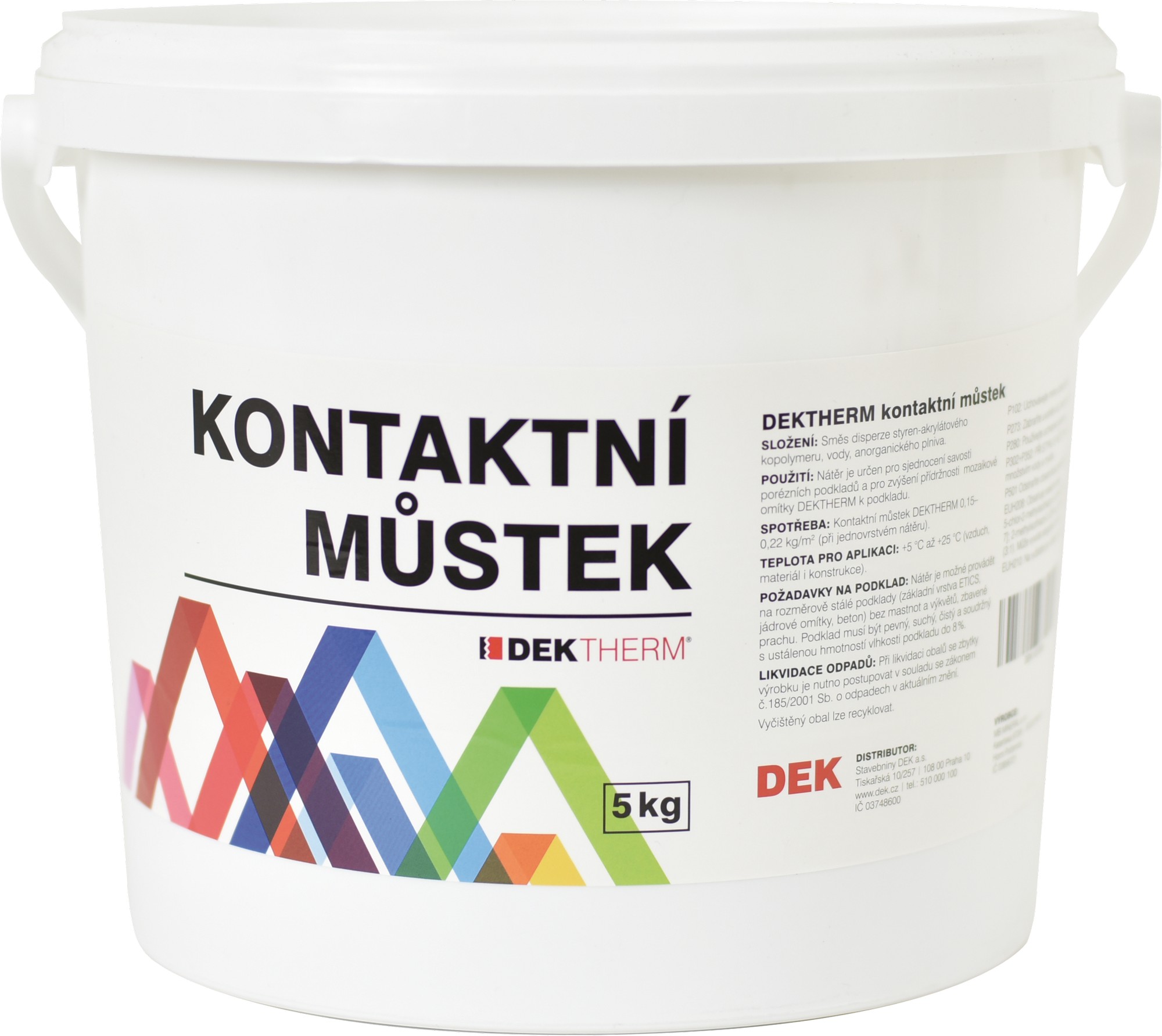 Můstek kontaktní DEKTHERM 5 kg DEK