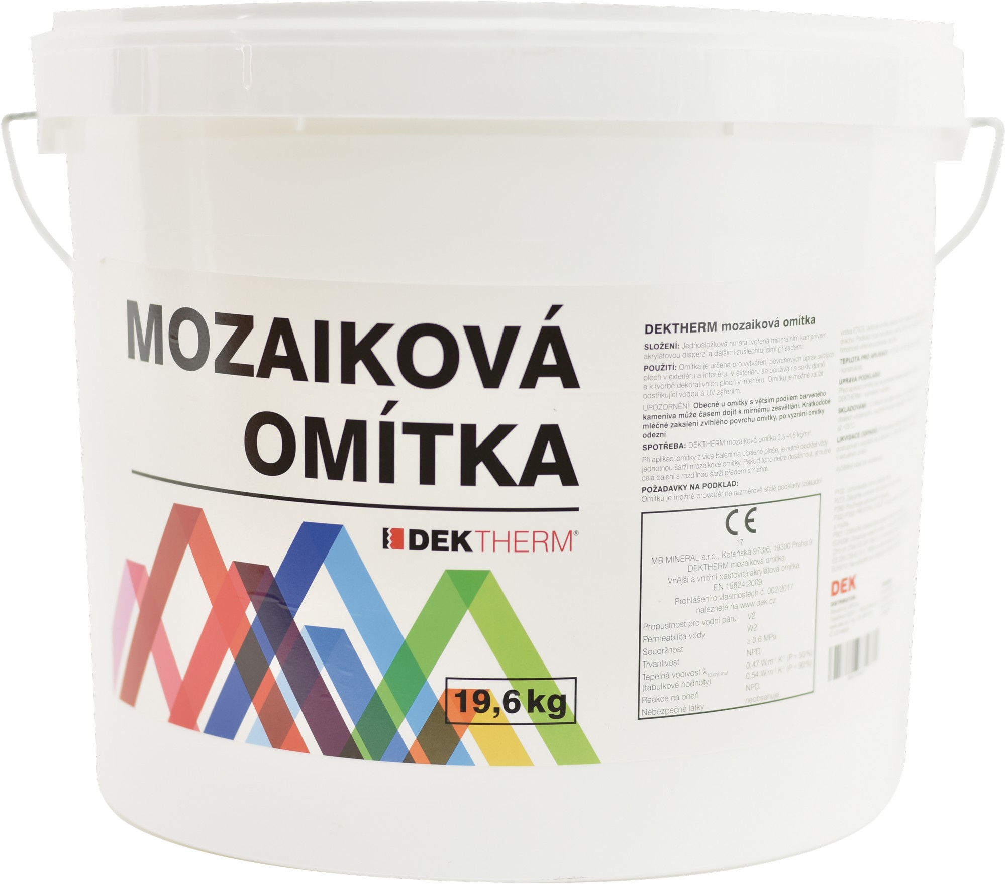 Omítka mozaiková DEKTHERM TZ 1–1