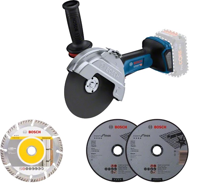 Bruska úhlová AKU Bosch GWS 18V-180 P (bez AKU) Bosch