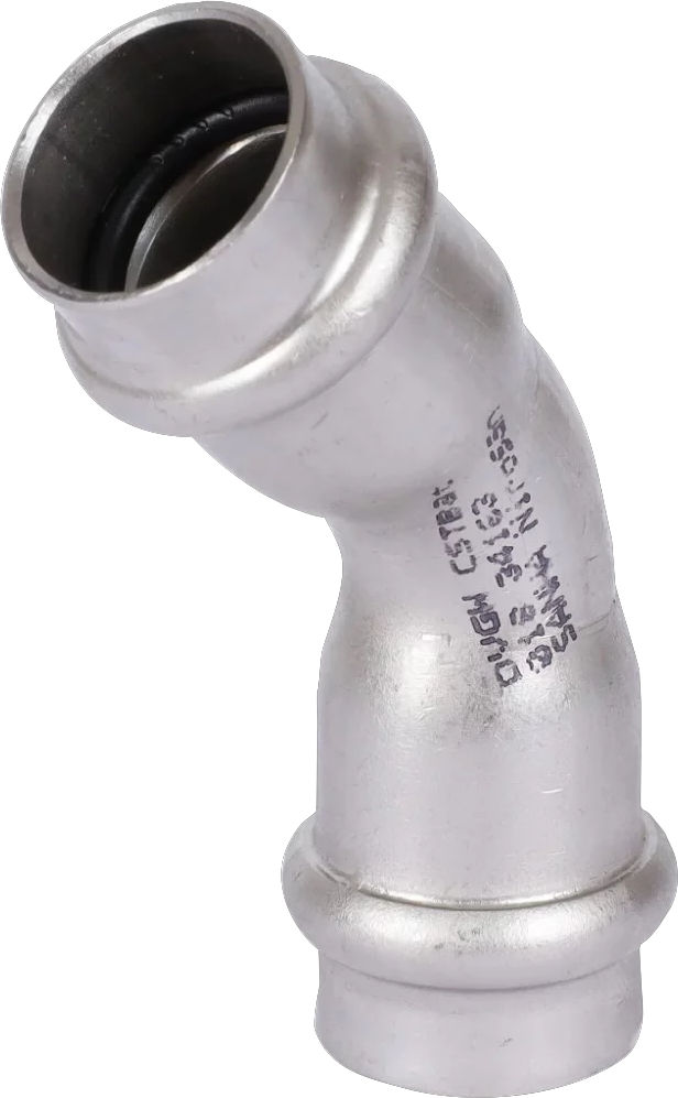 Oblouk 45° lisovací Sanha NiroSan 9041 42 mm FF