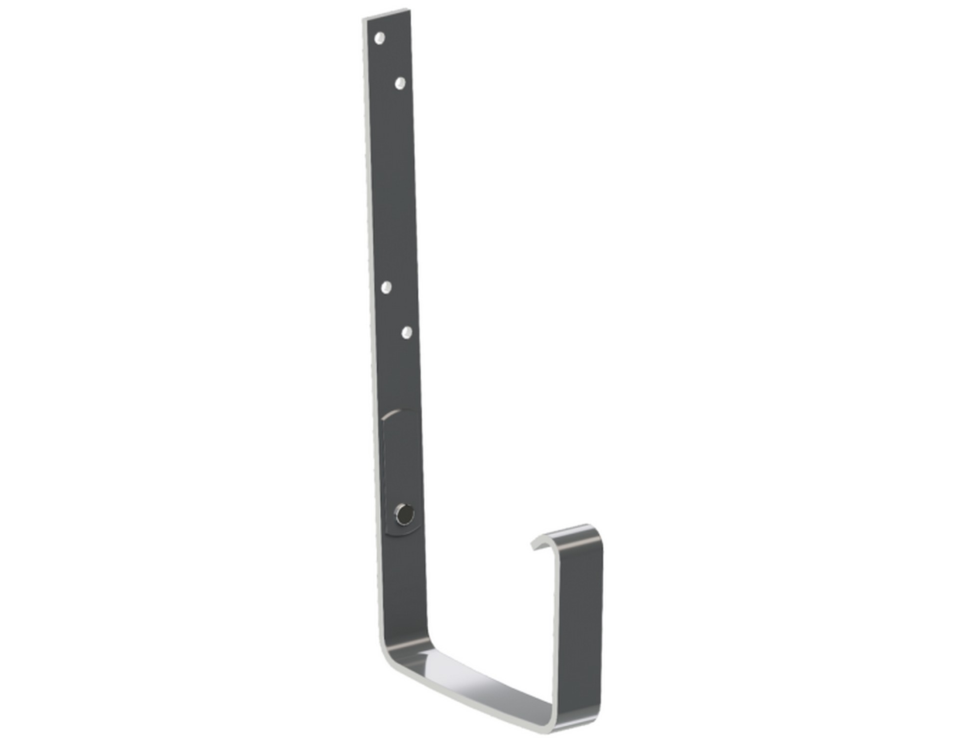 Hák na krokev hranatý GuttaKROP PVC antracit GUTTA