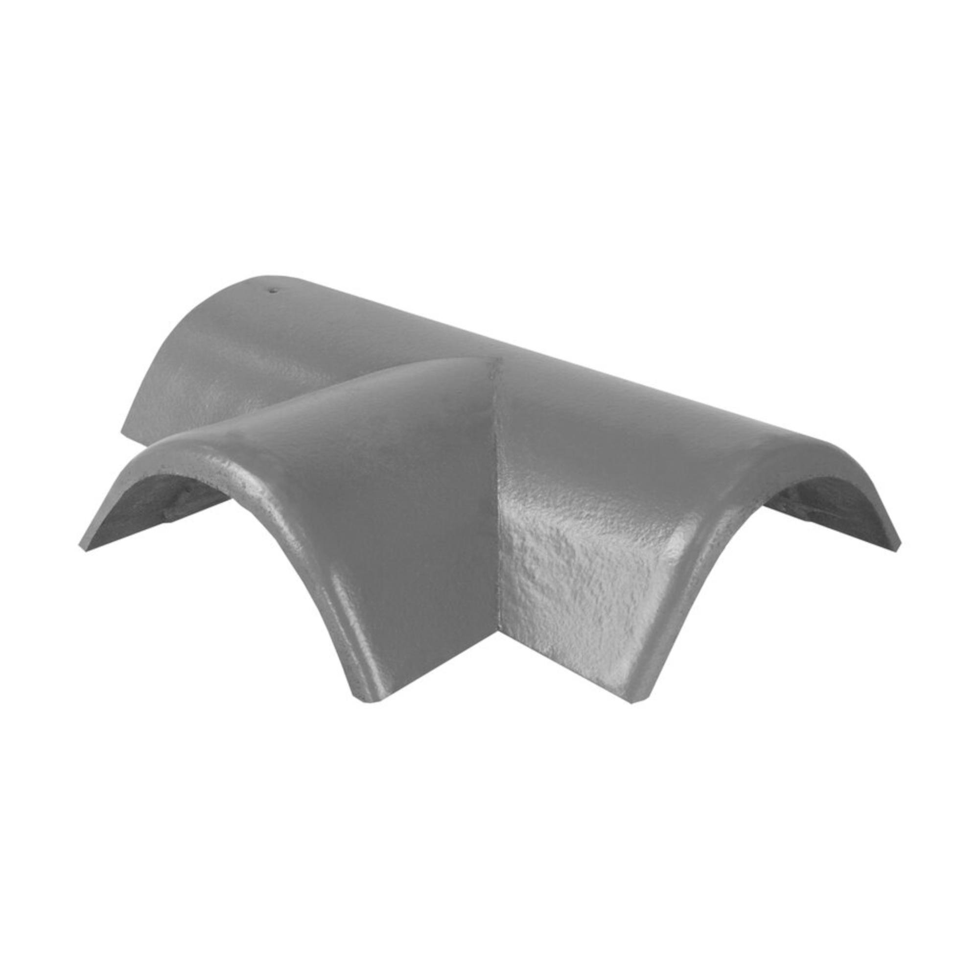 Hřebenáč rozdělovací levý T250 Bramac Star s příchytkou zinkově šedá BRAMAC