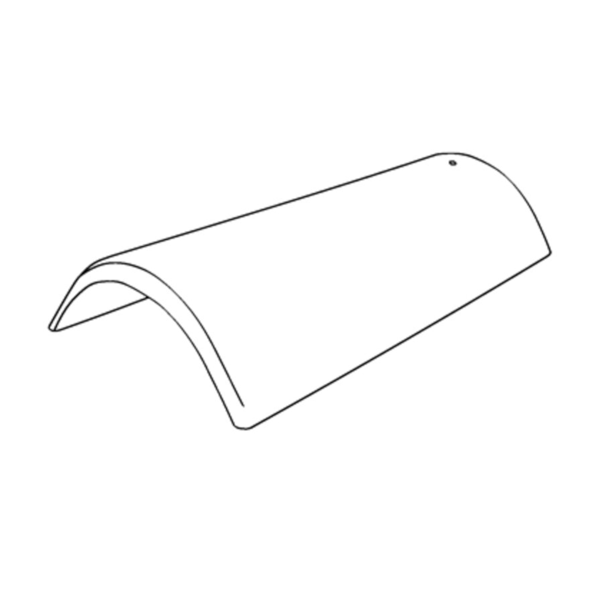 Hřebenáč Bramac Protector s příchytkou památkově červená BRAMAC