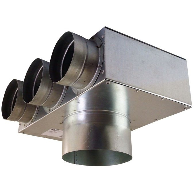 Box rozdělovací rohový Regulus 3× 75 mm / 125 mm Regulus