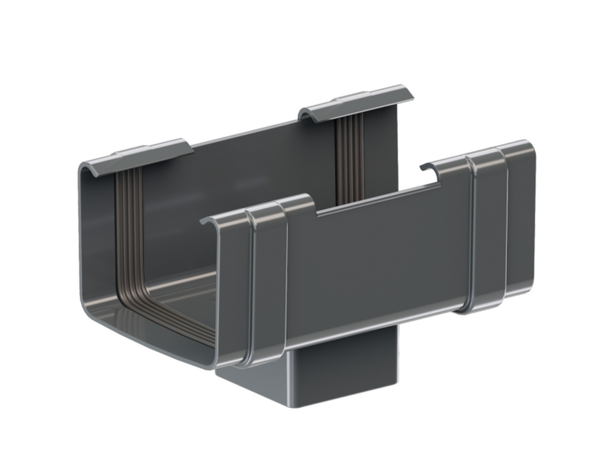 Kotlík hranatý GuttaKROP PVC antracit GUTTA