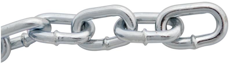 Řetěz s krátkými oky DIN 5685A 4×21 mm × 40 m