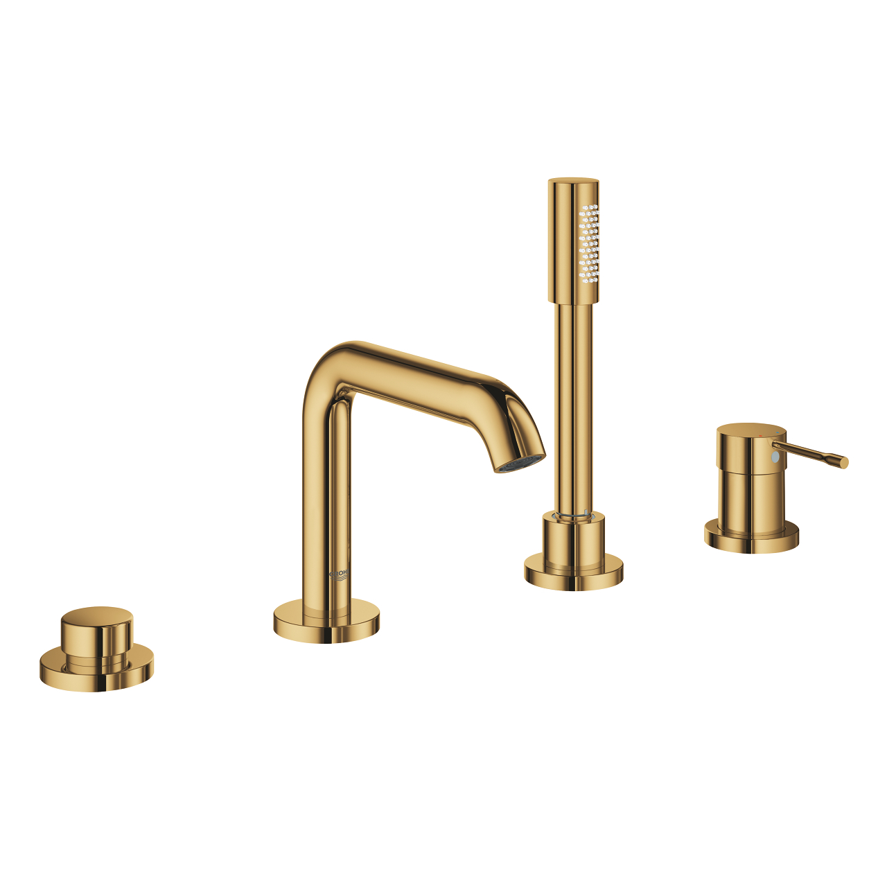 Baterie na okraj vany Grohe Essence 4 - otvorová Cool Sunrise 19578GL1 GROHE