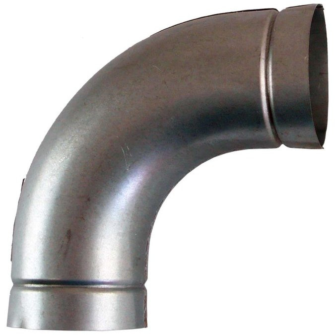 Potrubí koleno Regulus 75 mm 90° ocel Regulus