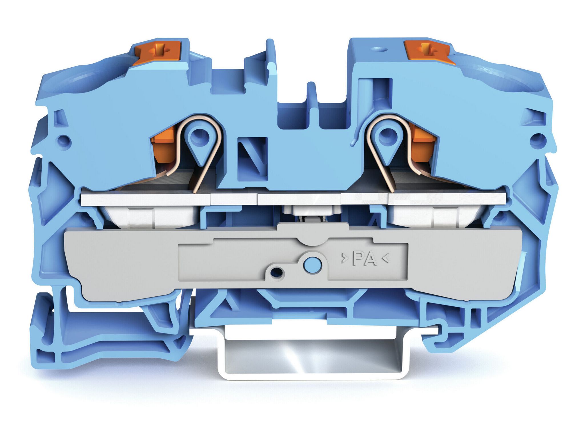 Svorka řadová bezšroubová Wago 2216-1204 16 mm2 Wago