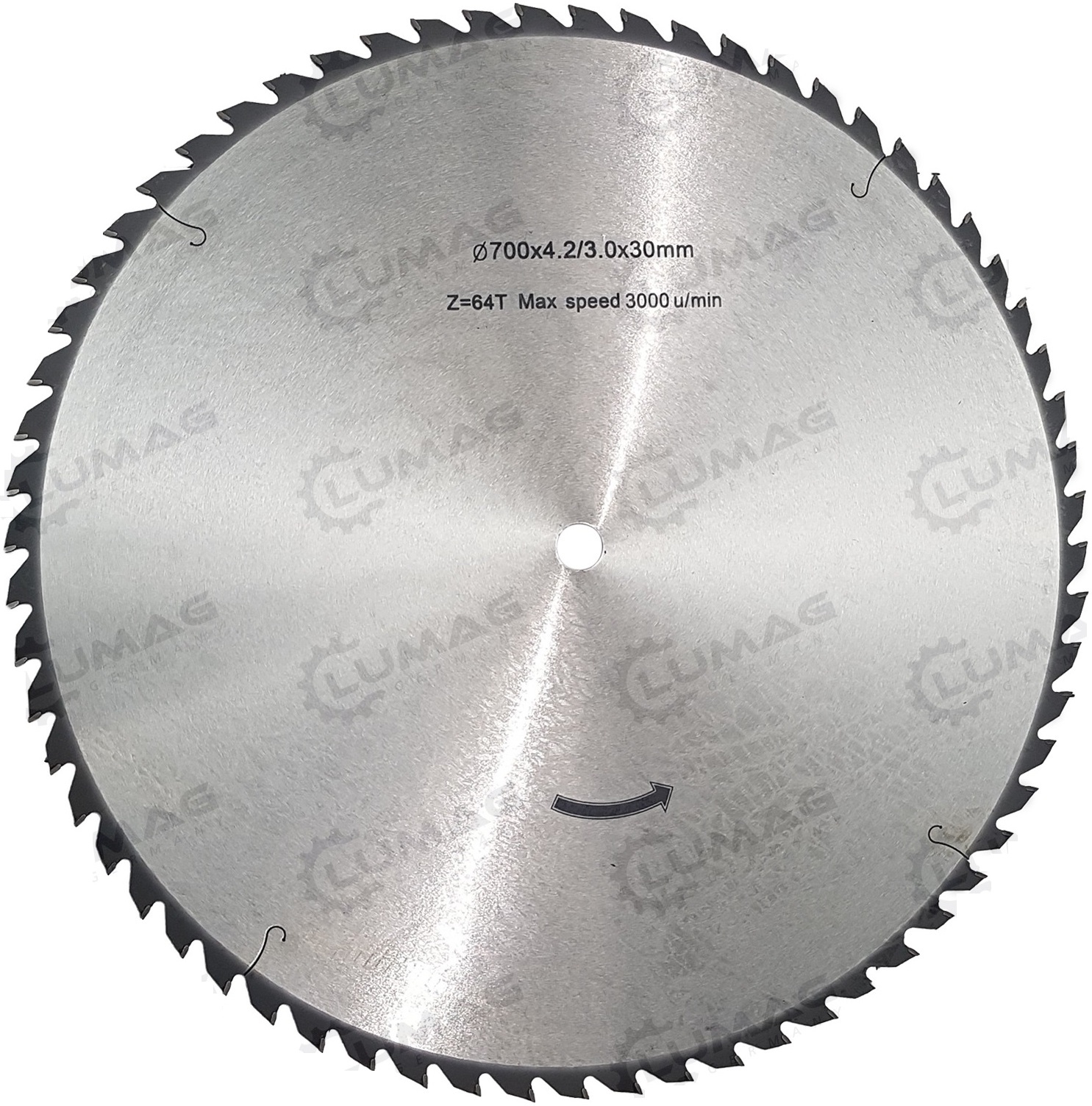 Kotouč pilový Lumag 5WS700HM 700×30 mm 60 z. LUMAG