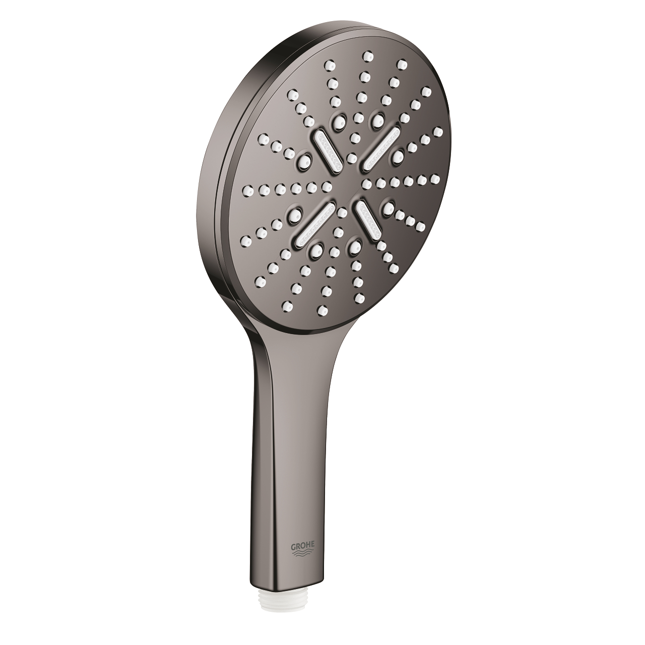 Sprcha ruční Grohe Rainshower SmartActive 130 3 proudy Hard Graphite 26574A00 GROHE
