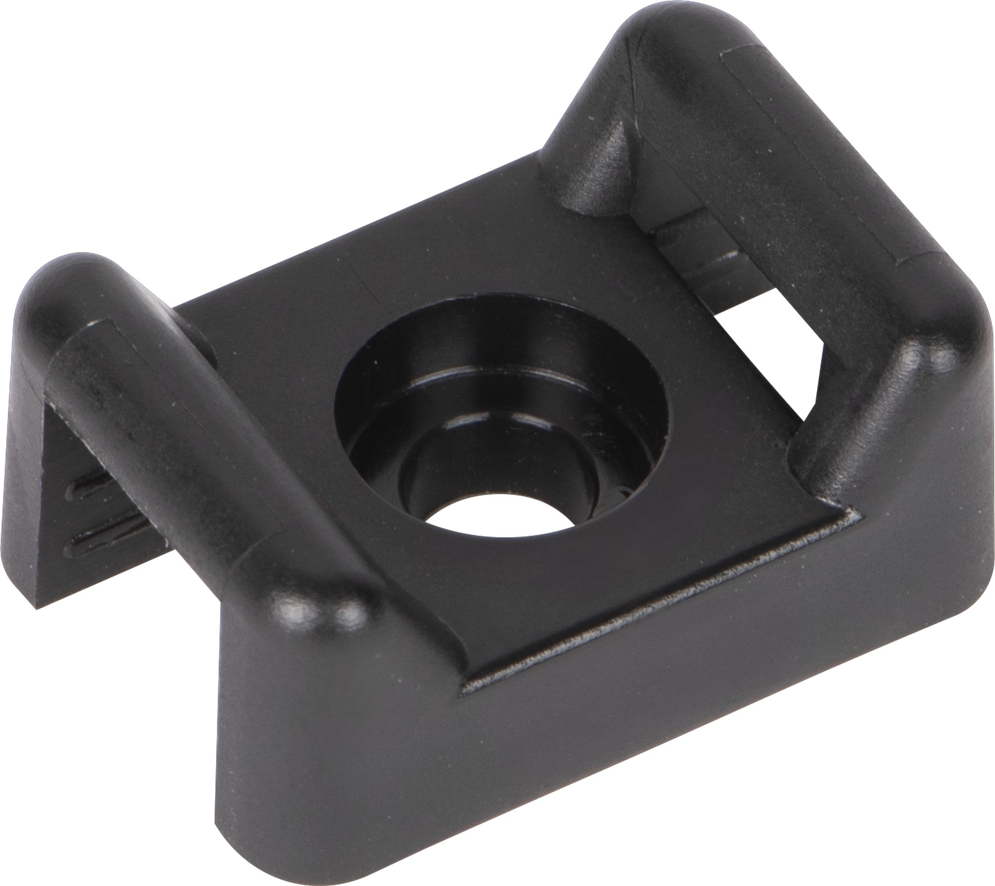 Příchytka k upevnění stahovacích pásků DEK černá 100 ks DEK