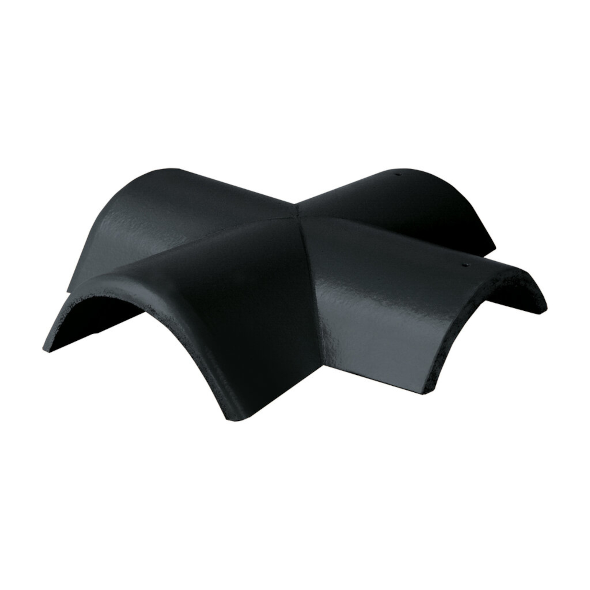 Hřebenáč rozdělovací X Bramac Protector se dvěma příchytkami ebenově černá BRAMAC