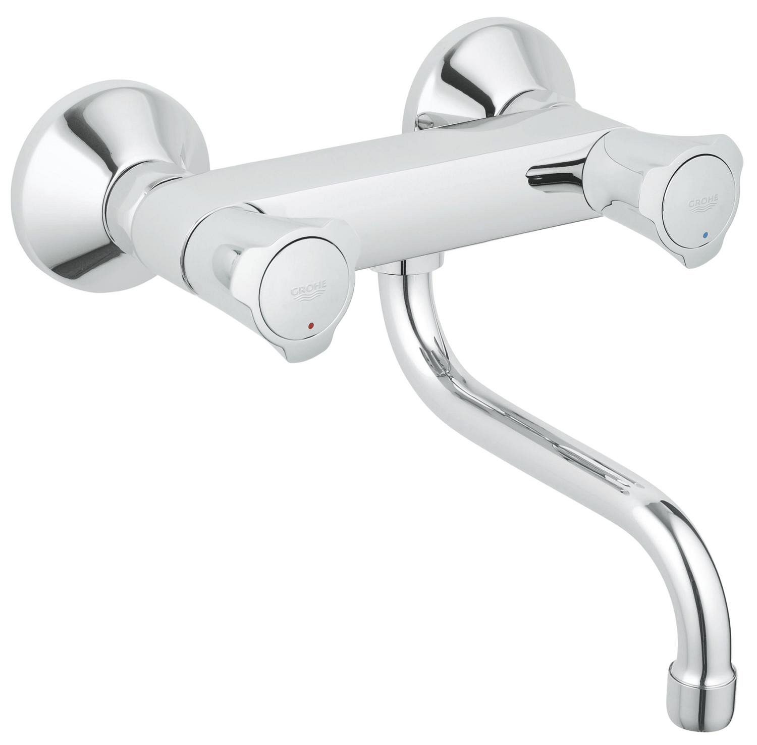 Baterie dřezová nástěnná Grohe Costa L 150 mm chrom 31187001 GROHE