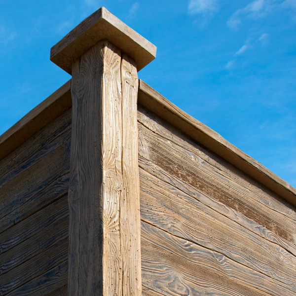 Vložka do sloupku FEROBET STARÉ DŘEVO 30×48×400 mm FEROBET