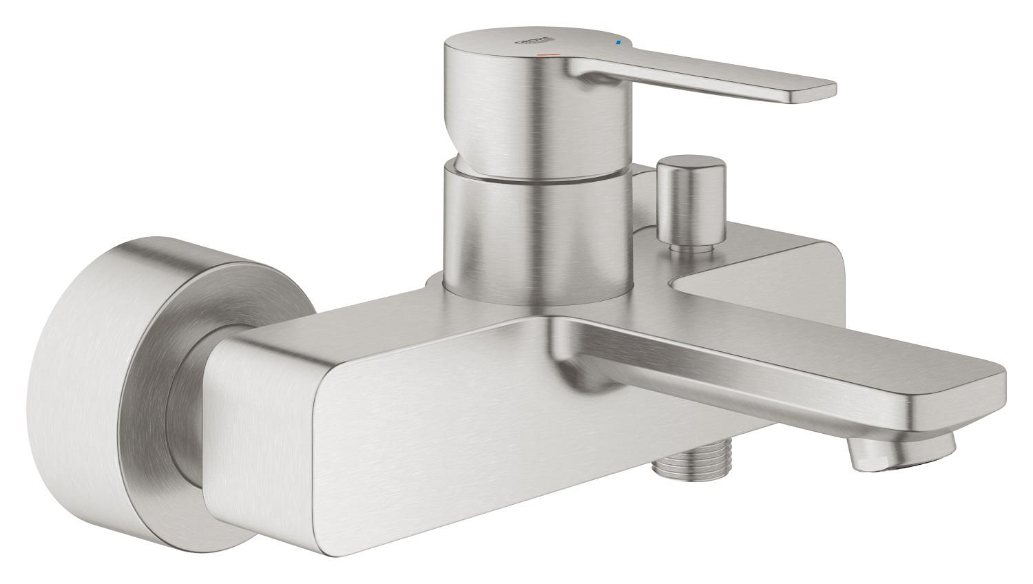 Baterie vanová nástěnná Grohe Lineare SuperSteel s přepínačem 33849DC1 GROHE