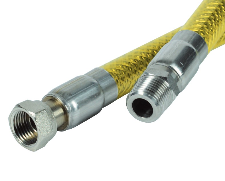 Hadice plynová STANDARD 1/2" MF 75 cm