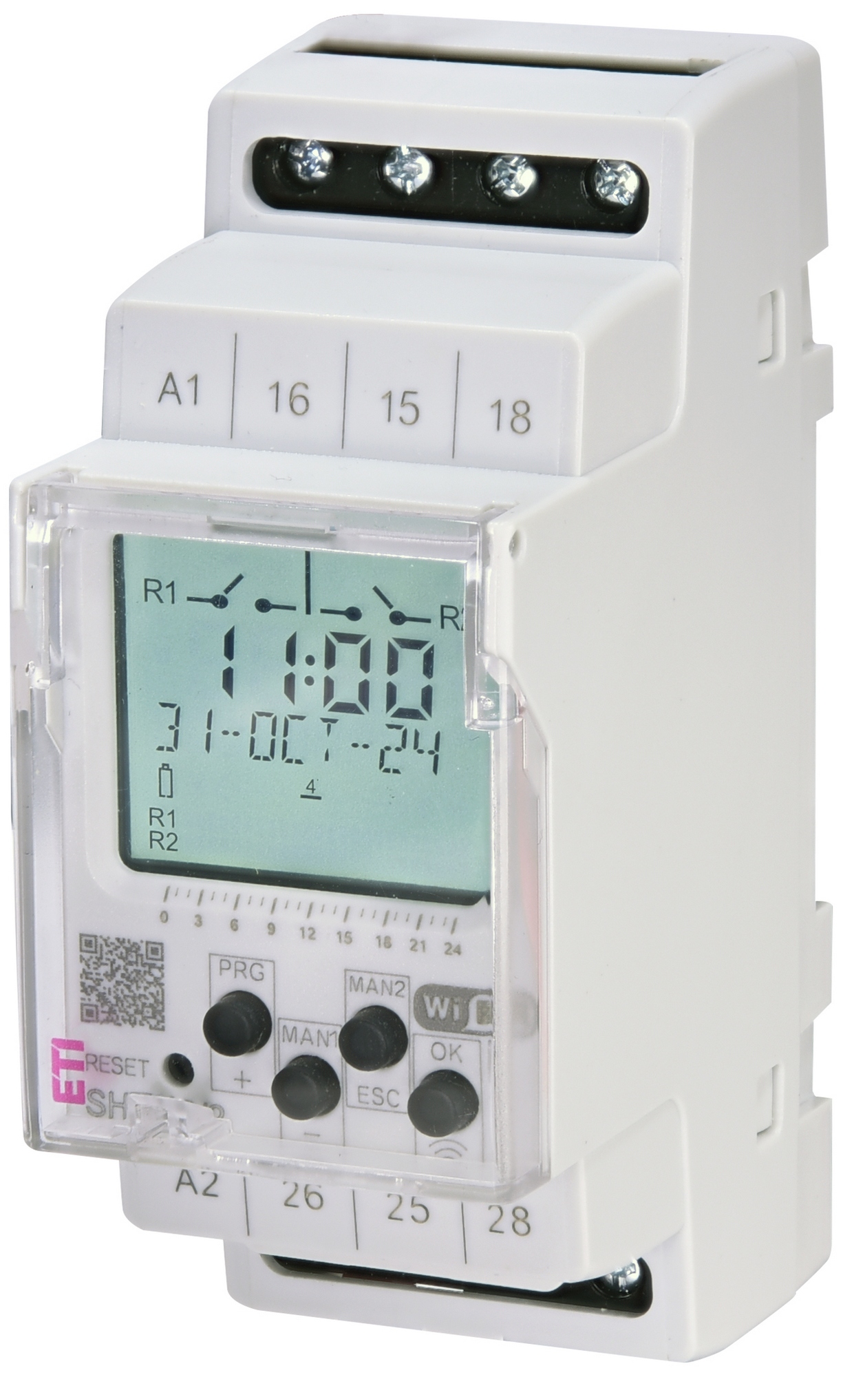 Spínač časový digitální ETI SHT-13/2 UNI ETI