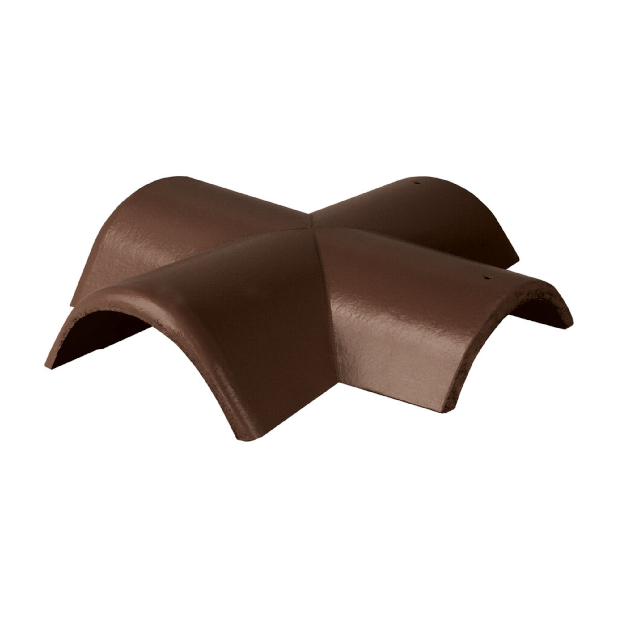 Hřebenáč rozdělovací X Bramac Protector Plus se dvěma příchytkami tmavohnědá BRAMAC