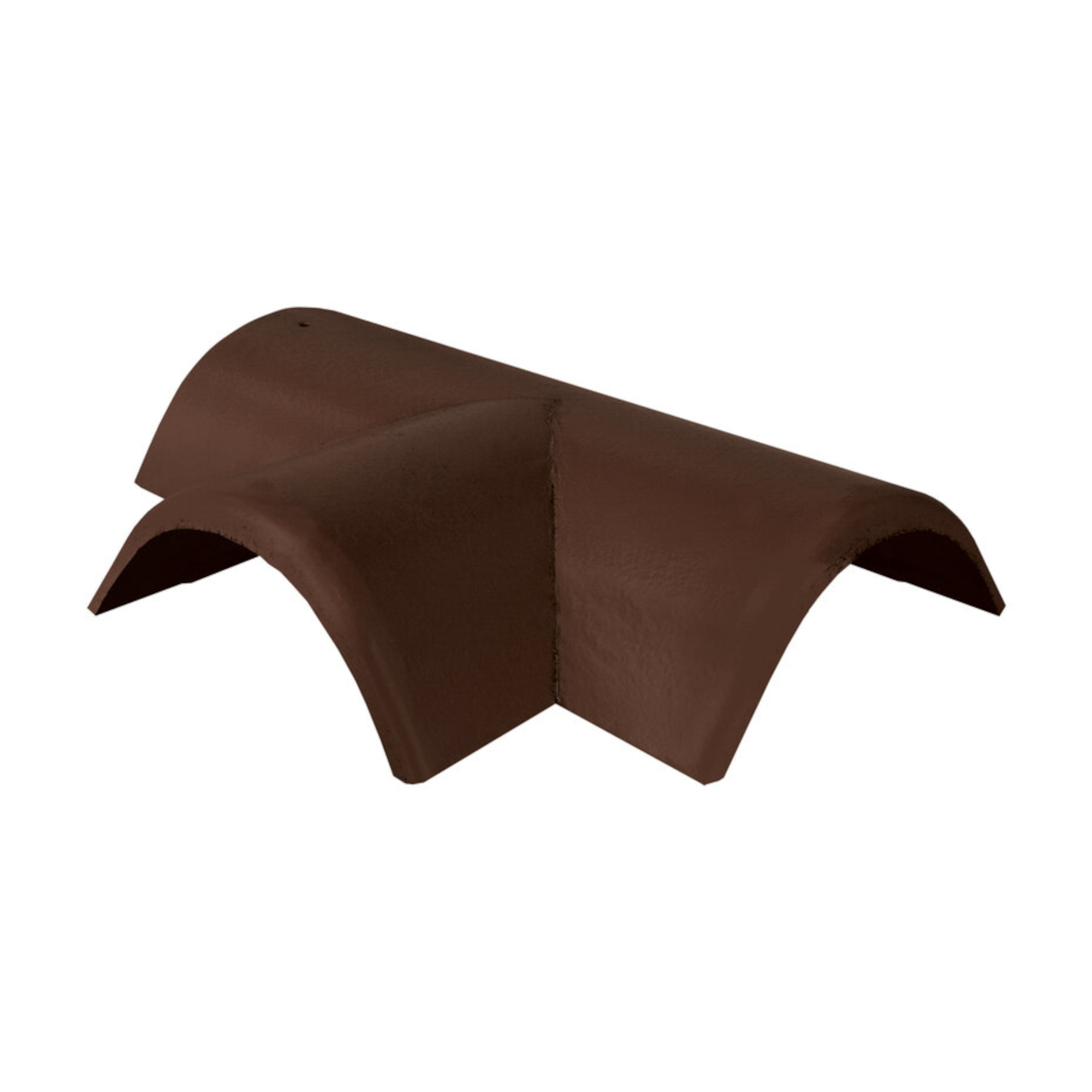 Hřebenáč rozdělovací levý T250 Bramac Novo s příchytkou tmavohnědá BRAMAC