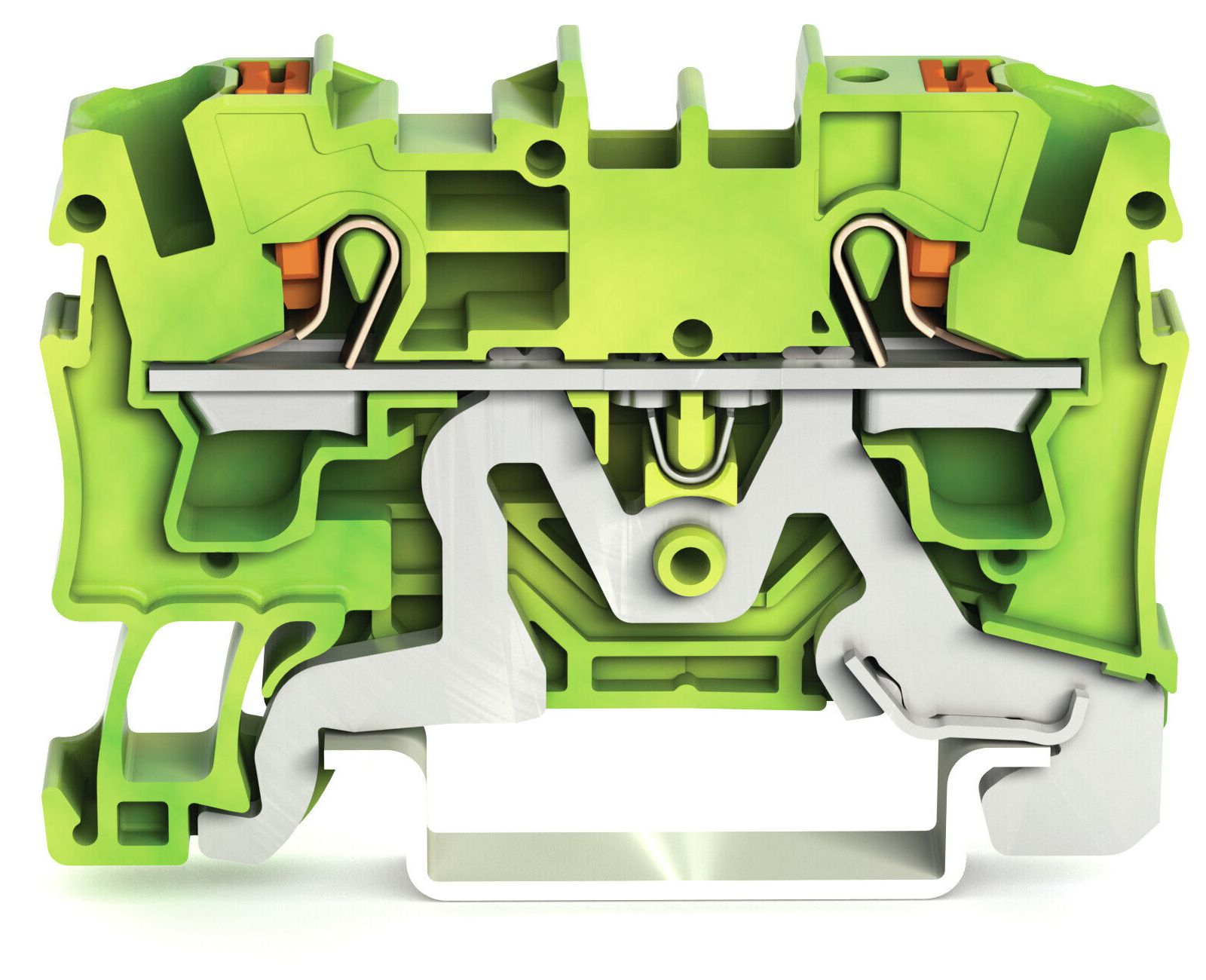 Svorka řadová bezšroubová Wago 2204-1207 4 mm2 Wago