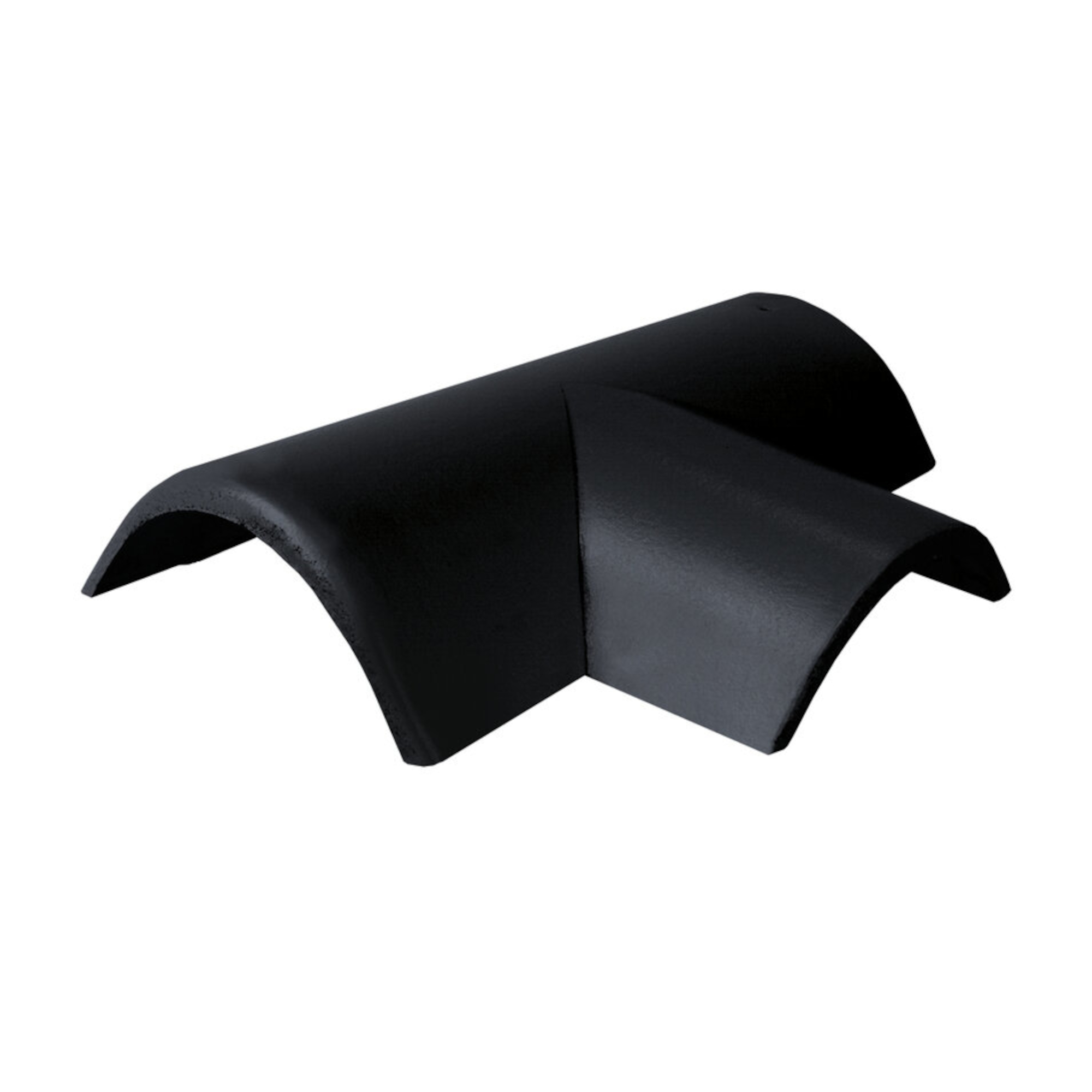 Hřebenáč rozdělovací pravý T250 Bramac Protector s příchytkou ebenově černá BRAMAC