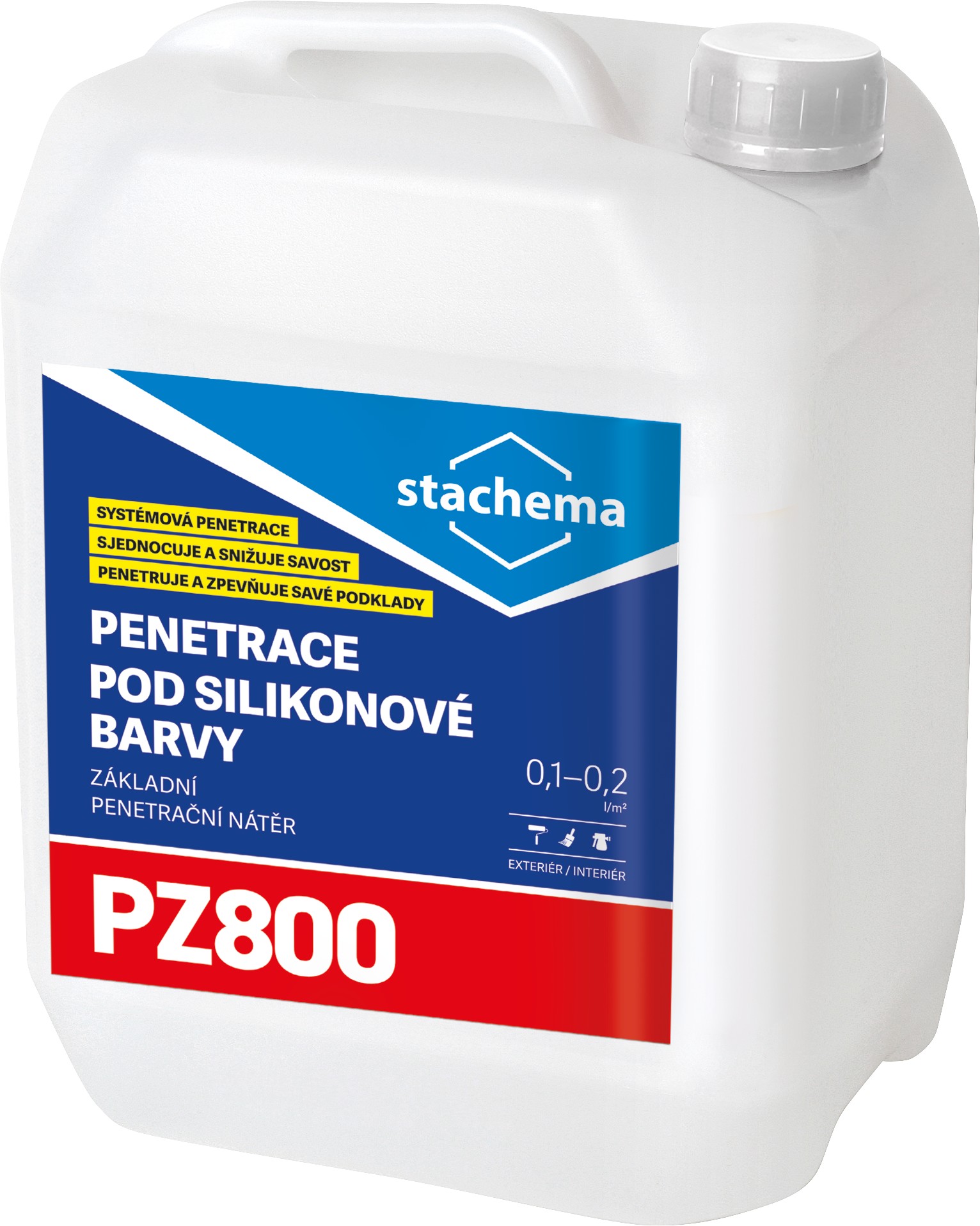 Penetrace silikonová Stachema PZ800/Penesil 10 l Stachema