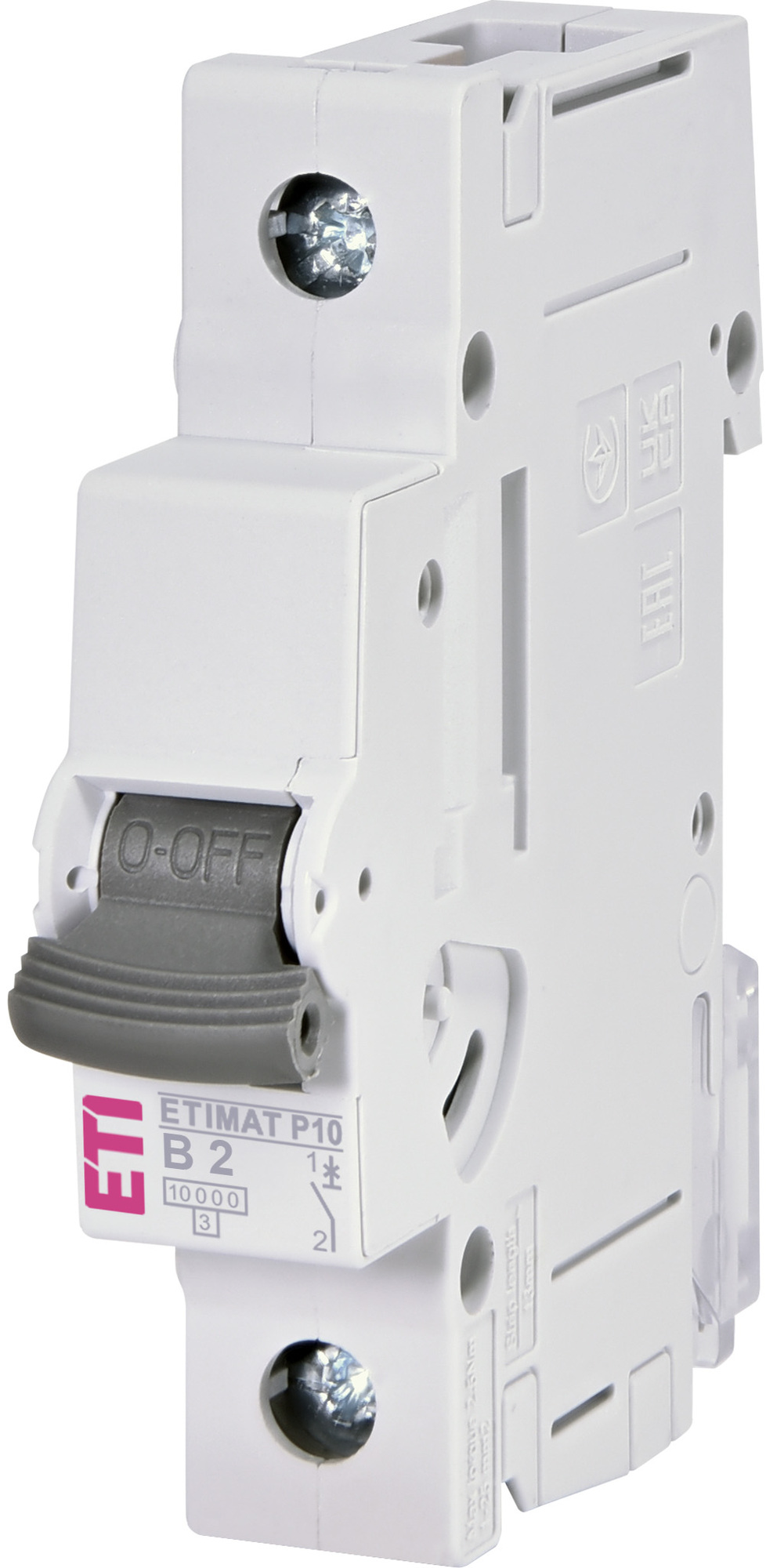 Jistič ETI Etimat 1pól 10 kA B 2 A ETI