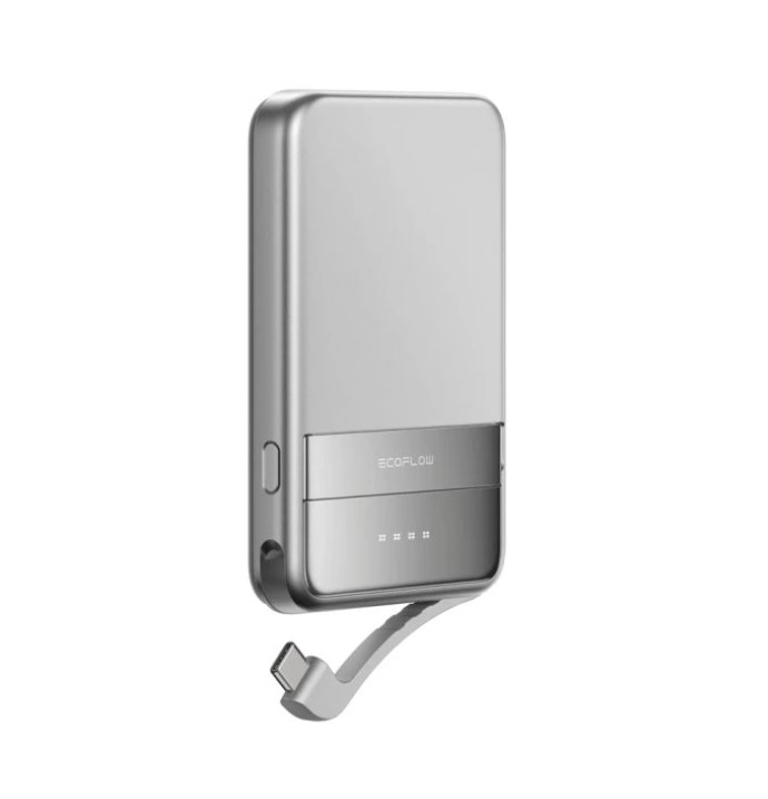 Powerbanka magnetická EcoFlow RAPID Magnetic 5 000 mAh stříbrná EcoFlow