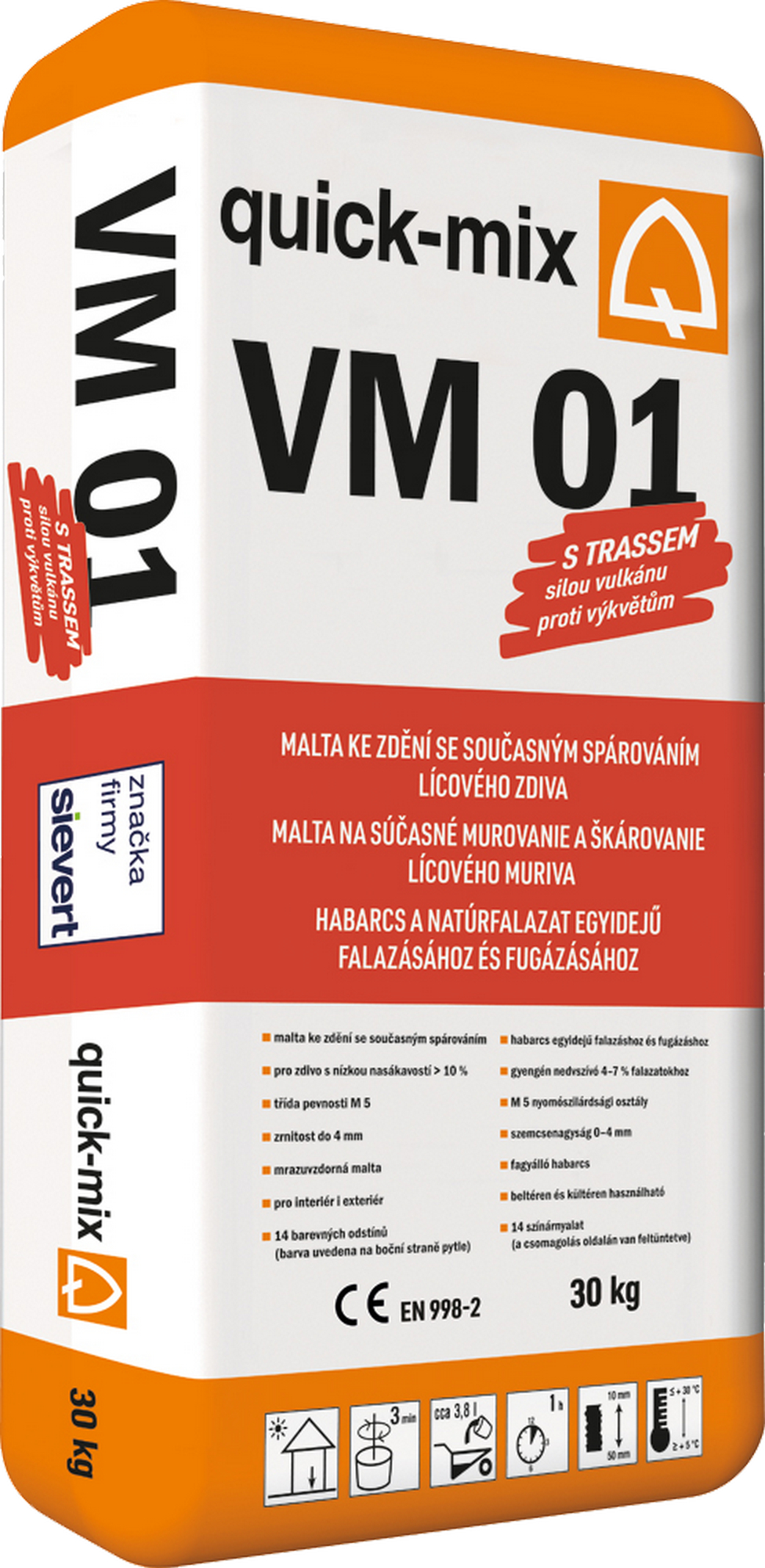 Malta zdicí Quick-mix VM 01 30 kg QUICK-MIX