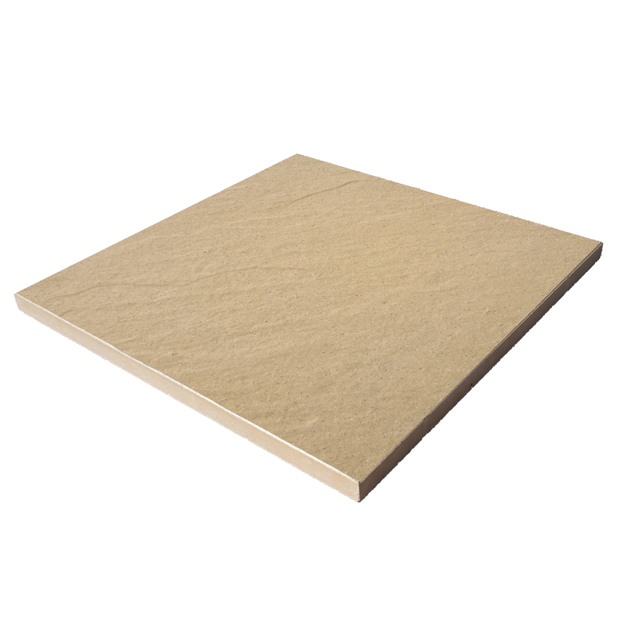 Dlažba betonová Presbeton PALERMO LITE reliéfní kartáčovaná krémová 600×600×30 mm PRESBETON