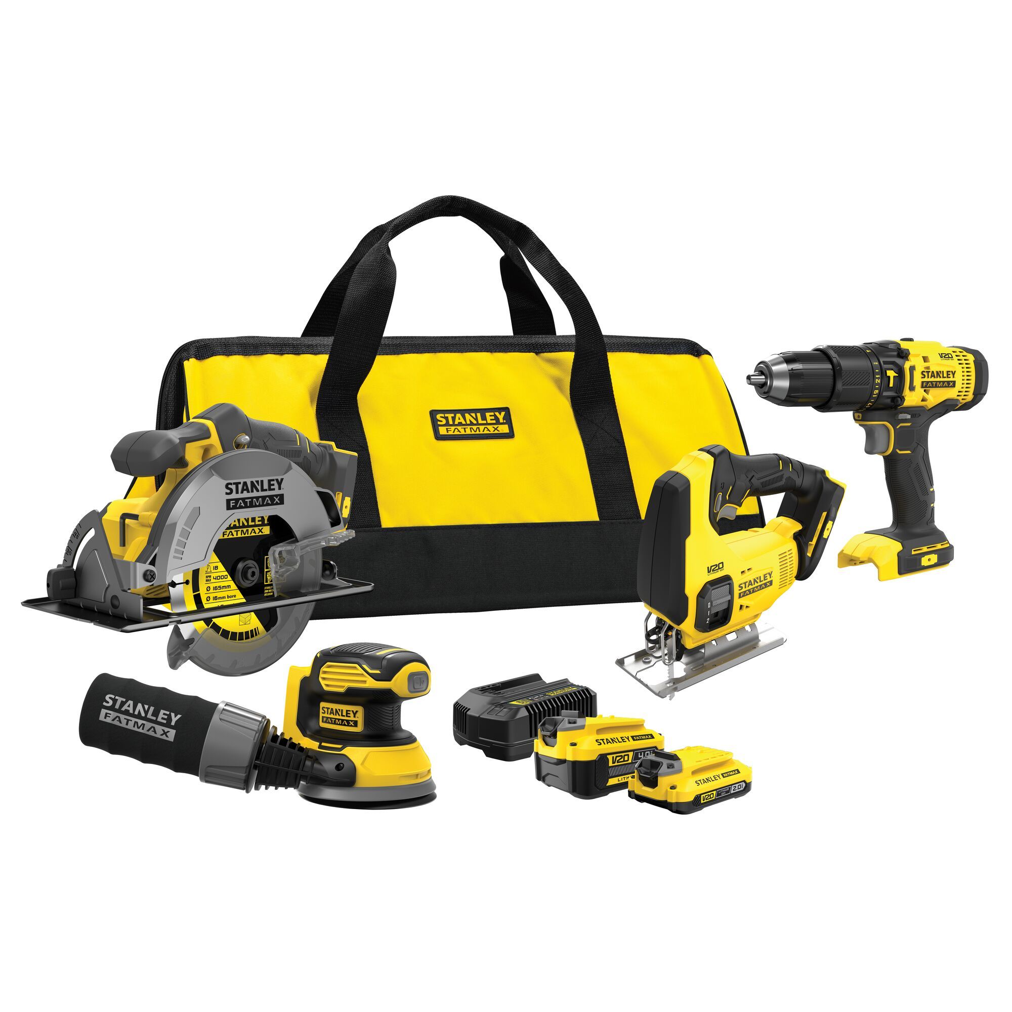 Sada kombinovaná AKU Stanley FatMax SFMCK412MDS 18 V Stanley FatMax