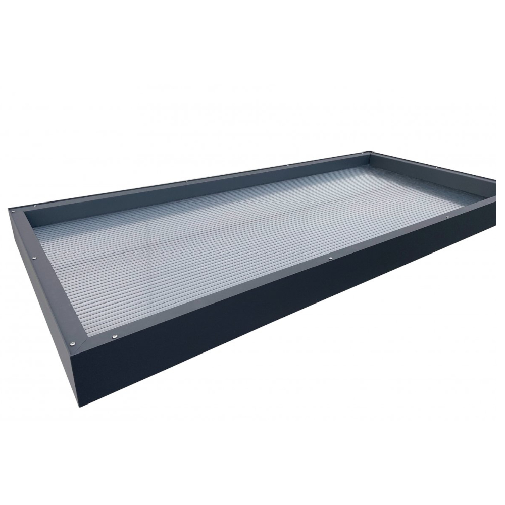 Stříška vchodová Guttavordach BS 3D-LINE antracit 1 600×900 mm GUTTA