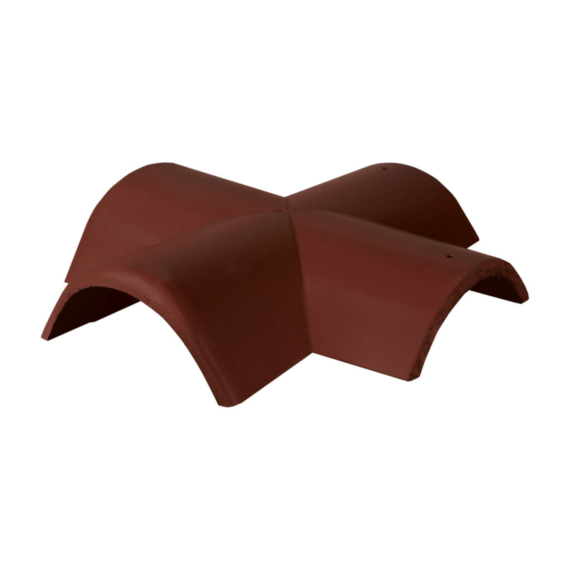 Hřebenáč rozdělovací X Bramac Novo se dvěma příchytkami červenohnědá BRAMAC