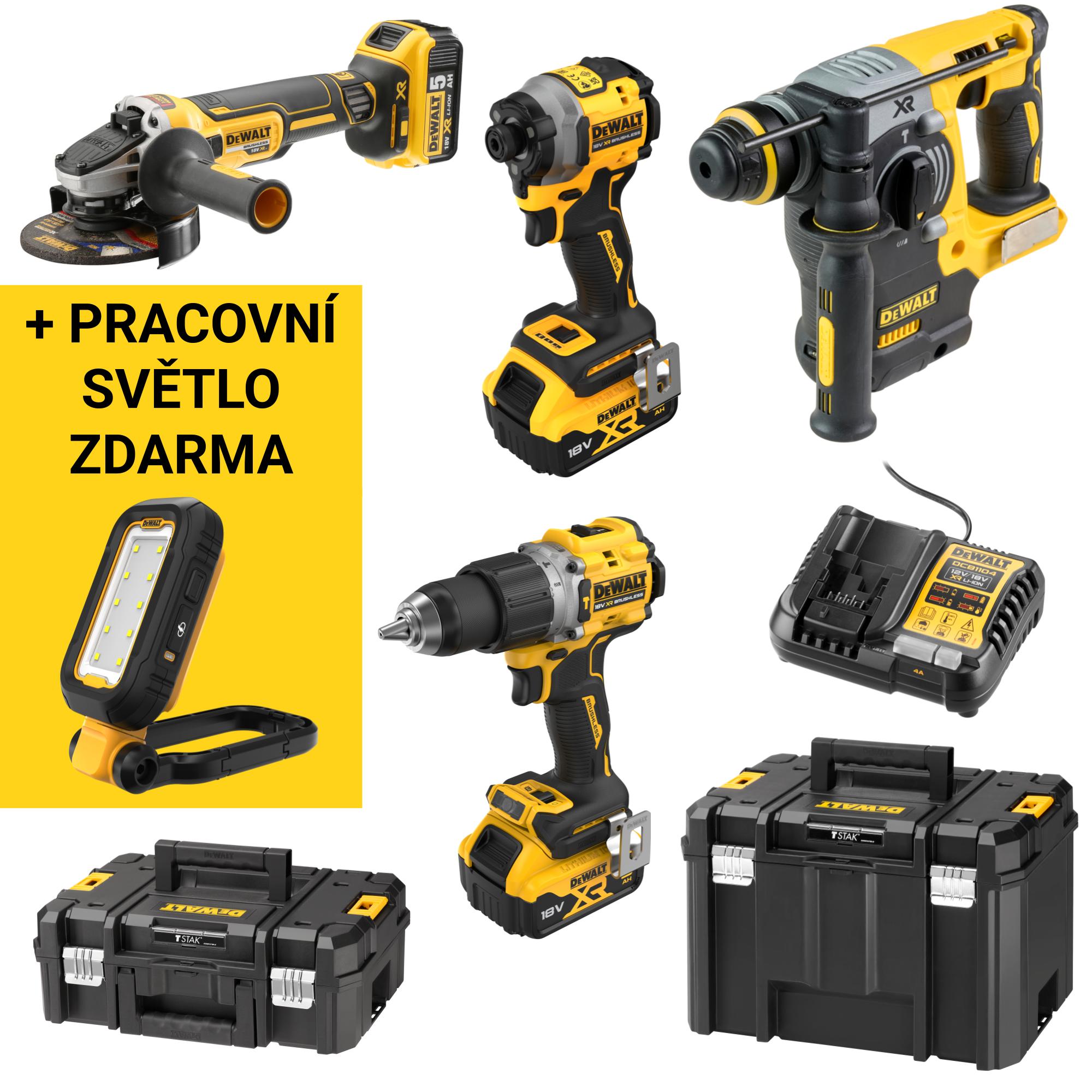 Sada AKU nářadí DeWALT DCK429P3T 18 V DeWALT