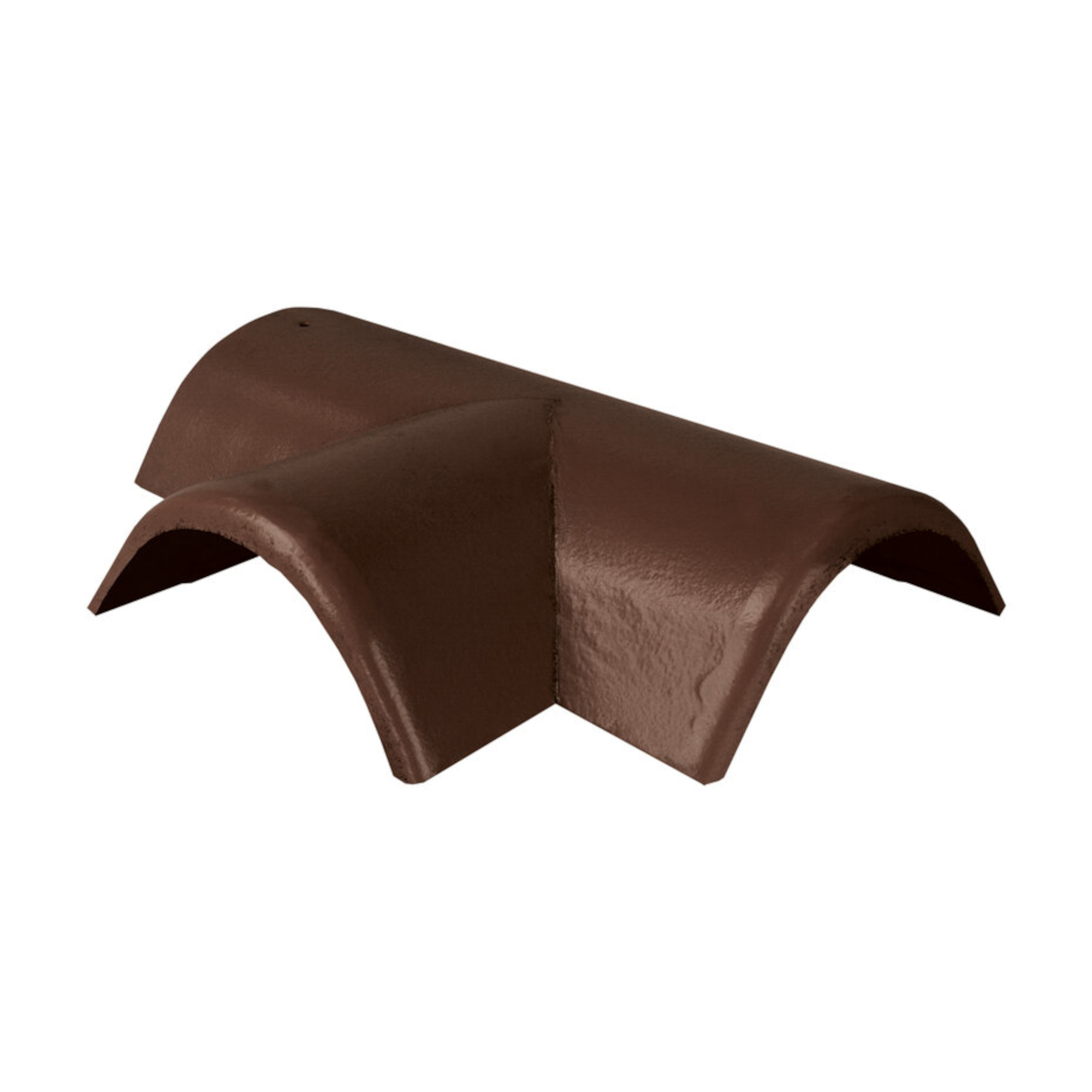 Hřebenáč rozdělovací levý T250 Bramac Protector Plus s příchytkou tmavohnědá BRAMAC