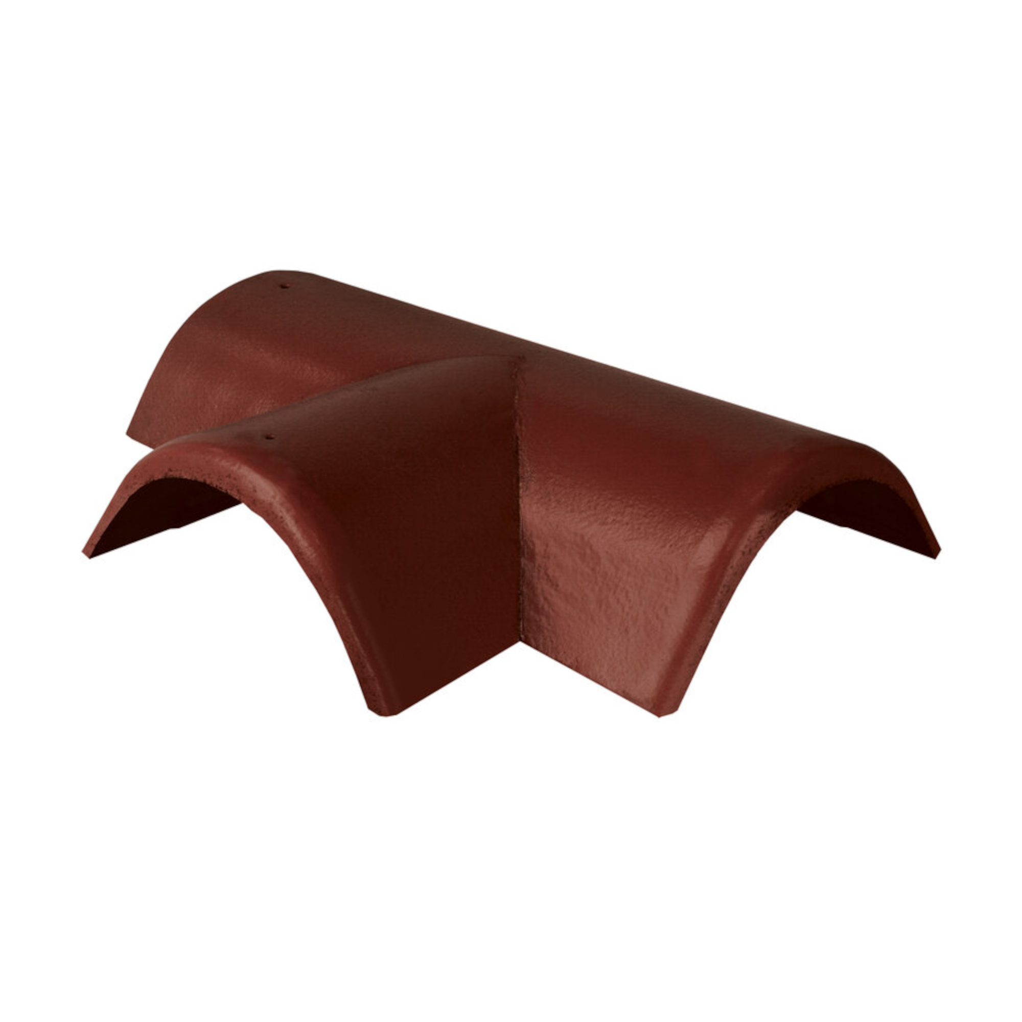 Hřebenáč rozdělovací levý T220 Bramac Protector se dvěma příchytkami červenohnědá BRAMAC