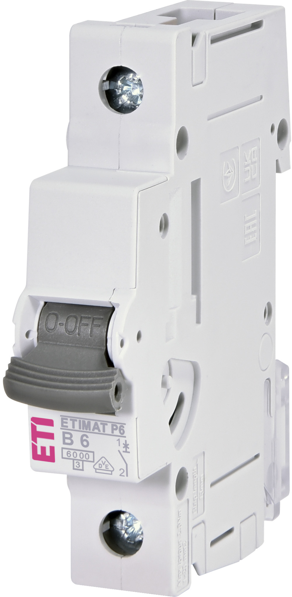 Jistič ETI Etimat 1pól 6 kA B 6 A ETI
