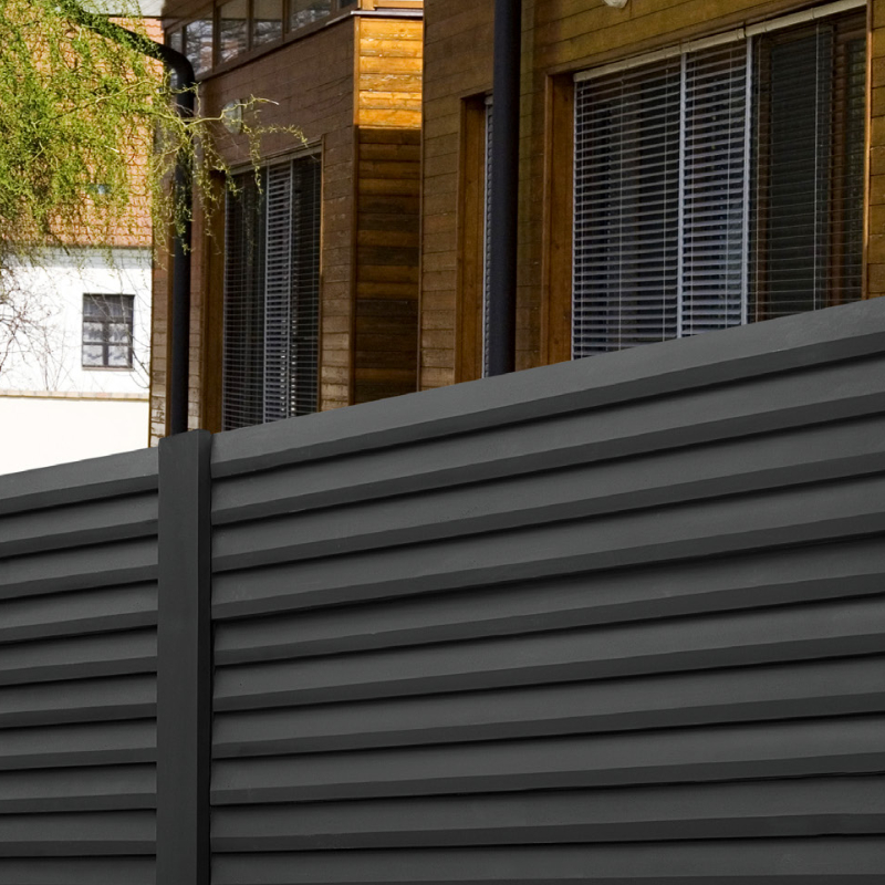 Sloupek rohový FEROBET LAMELLA antracit 150×150×1 600 mm FEROBET