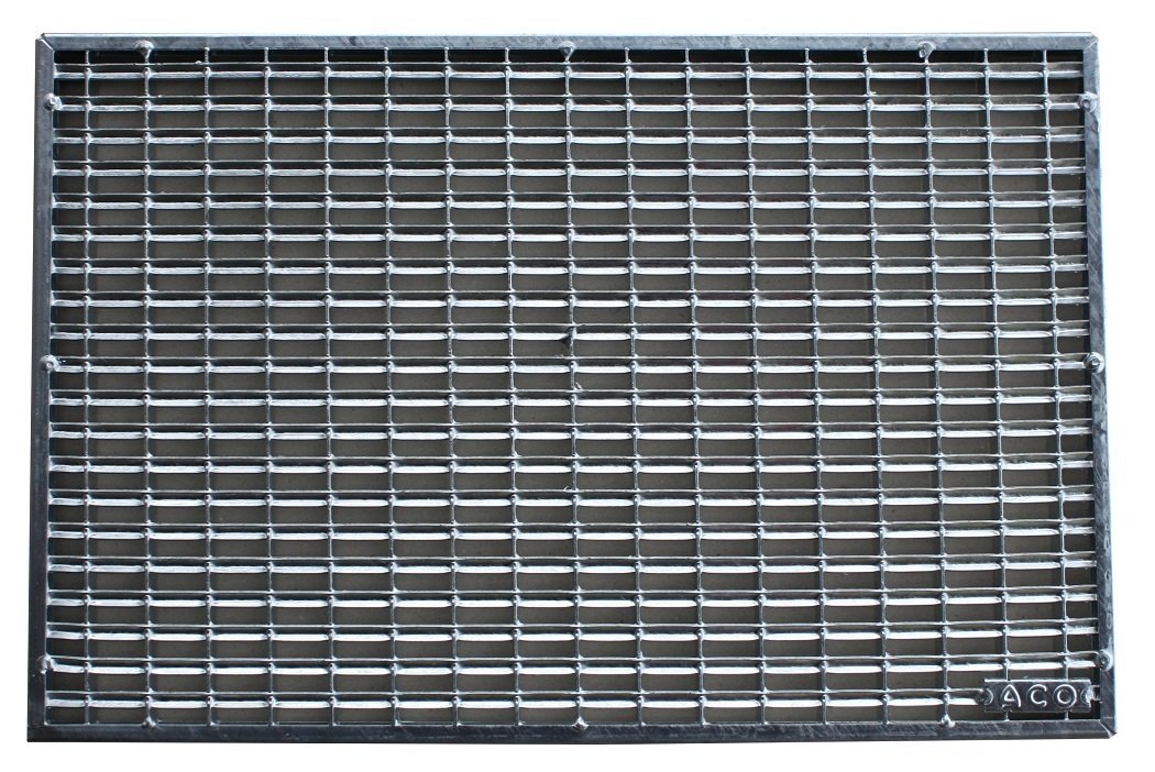 Rošt mřížkový pozinkovaný ACO Self Vario 2.0 V-profil prutu 500×750 mm ACO stavební prvky s.r.o.