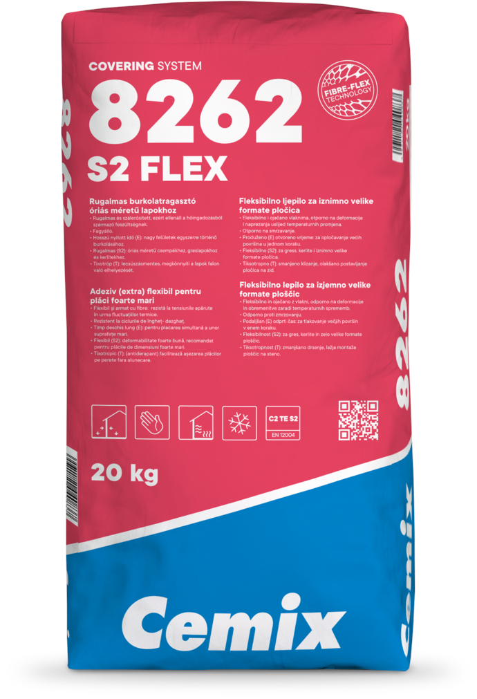 Lepidlo cementové C2TE S2 Cemix 8262 S2 FLEX 25 kg Cemix