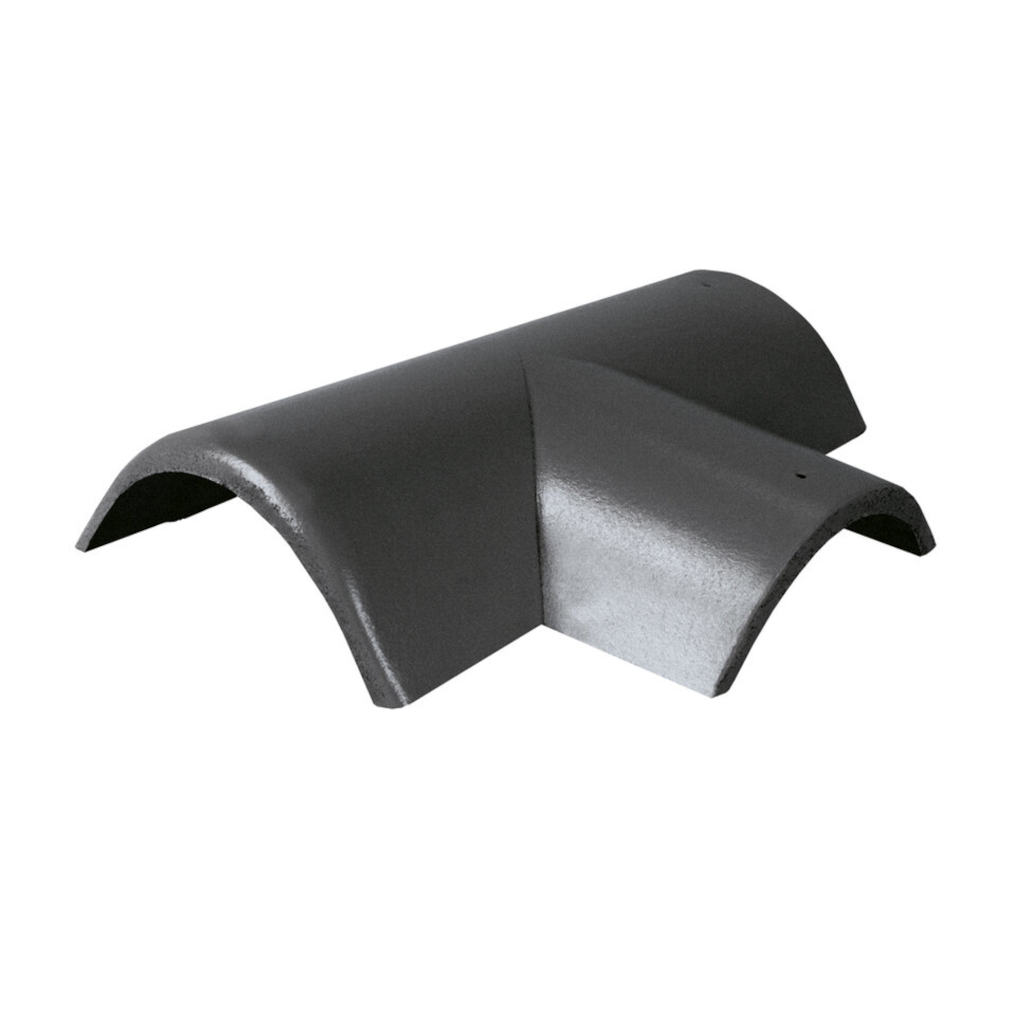 Hřebenáč rozdělovací pravý T220 Bramac Star se dvěma příchytkami granit metalic BRAMAC