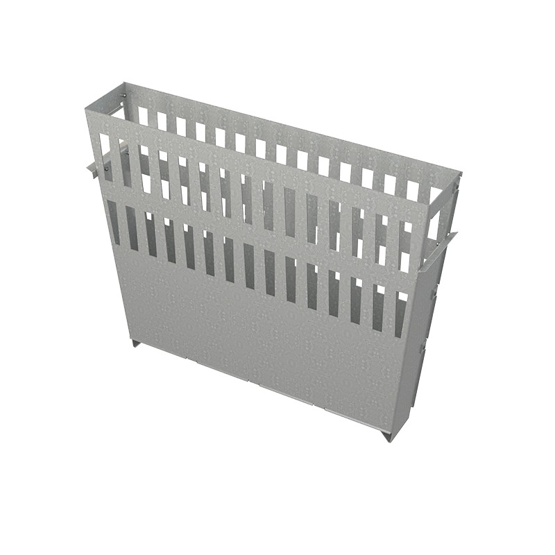 Koš na nečistoty Alca AVZ-P013 velký pozink ALCA PLAST