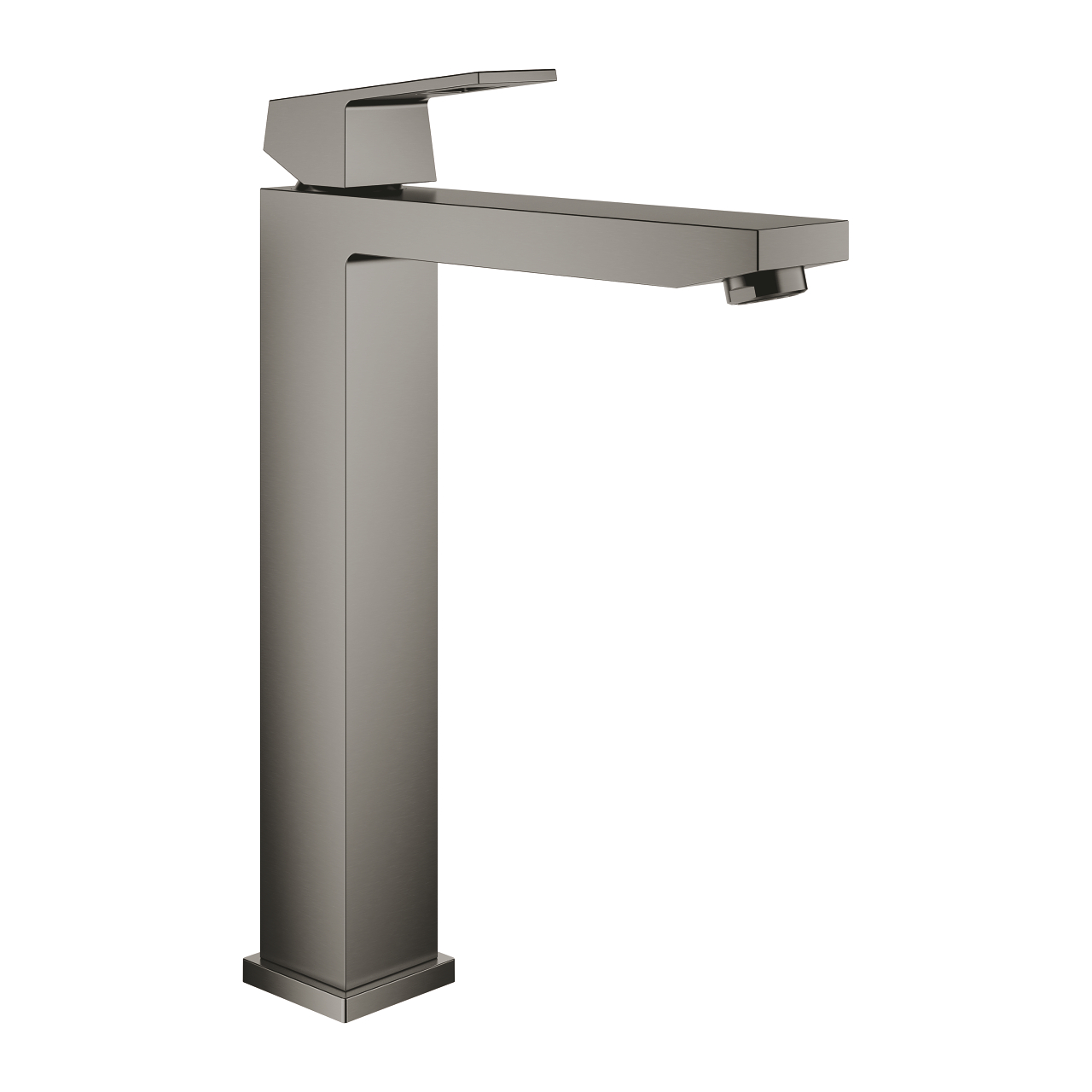 Baterie umyvadlová stojánková Grohe Eurocube velikost XL kartáčovaný Hard Graphite 23406AL0 GROHE