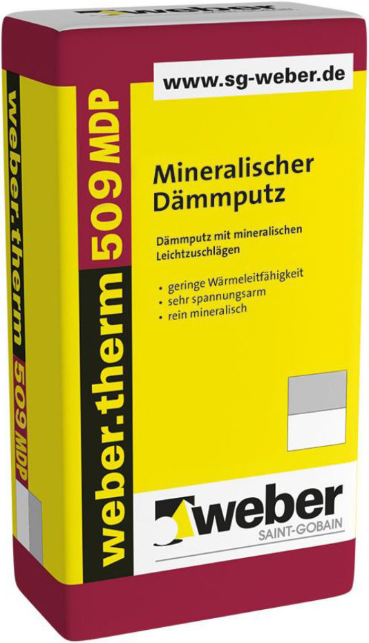 Omítka tepelněizolační webertherm 509 15 kg weber